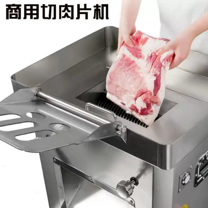 Automatic Meat Slicer Home - 自動式食品スライサー、電動肉切り器、家庭用および業務用キッチンに適した野菜カッター。
