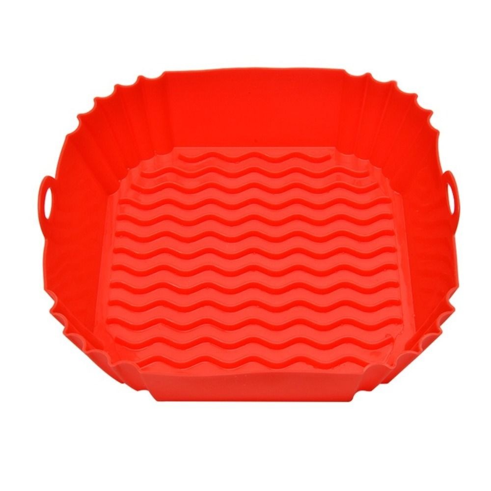 ノンスティックシリコンエアフライヤーライナー ソフトフライド - Air Fryer Silicone Pot Liner のレビューと価格