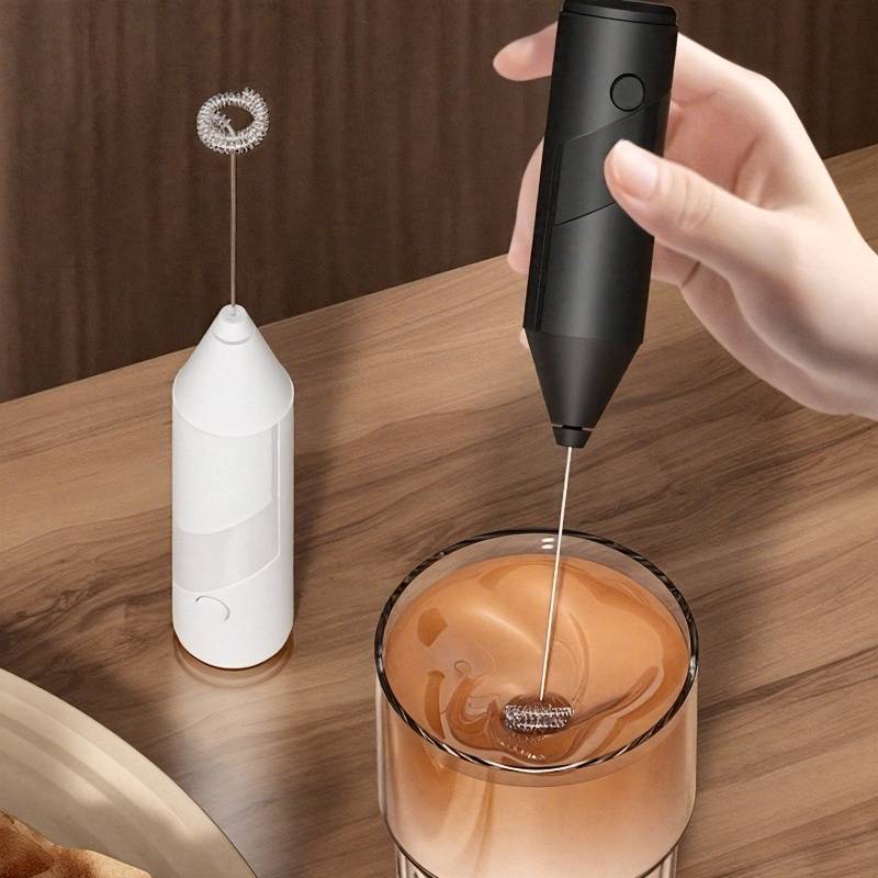 1個入り充電式ハンドヘルド電動エッグビーター フォーマー ミ - Electric Milk Frother Handheld のレビューと価格