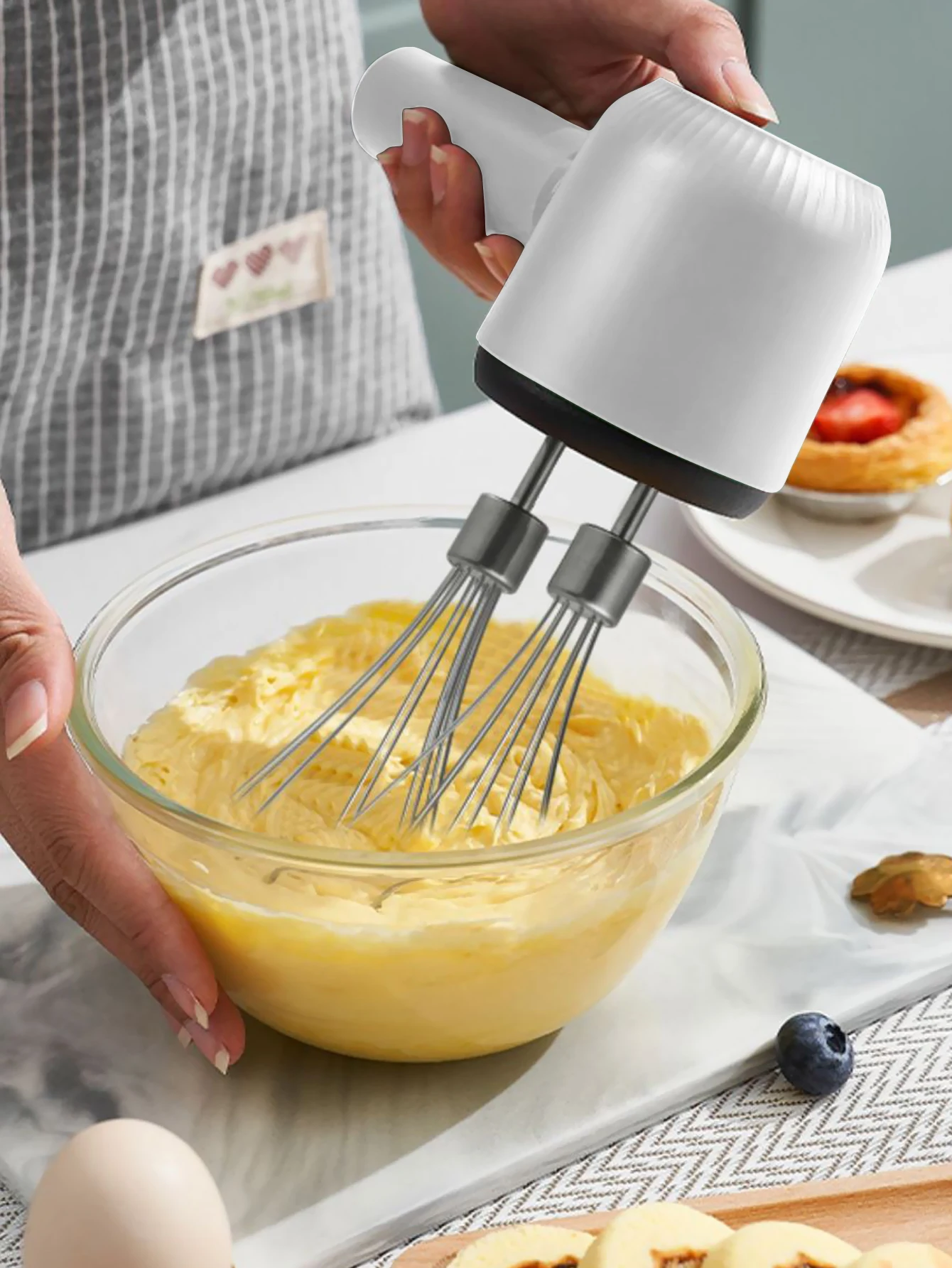 ポータブルブレンダーミキサーキッチンツールハンドミキサー電動 - Immersion Hand Blender Set のレビューと価格