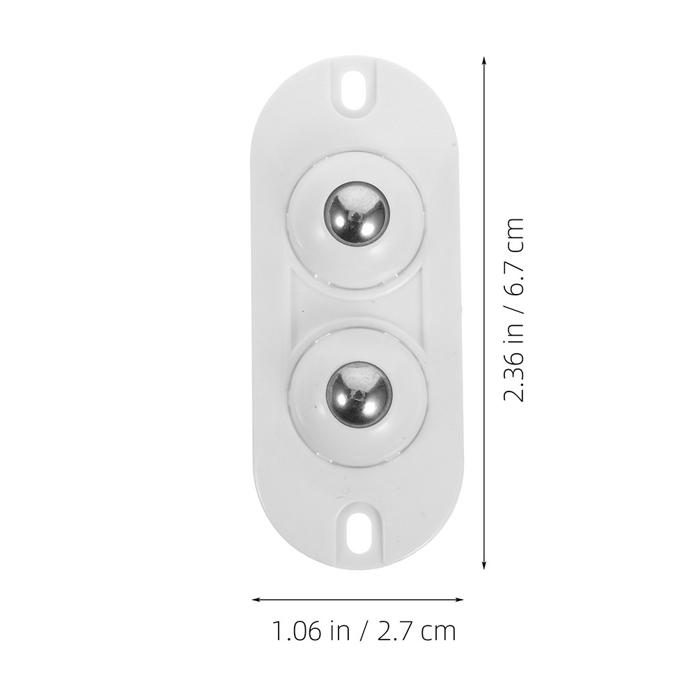 16個入り、接着式の回転キャスターホイール。小型家具用ローラ - Small Appliances のレビューと価格