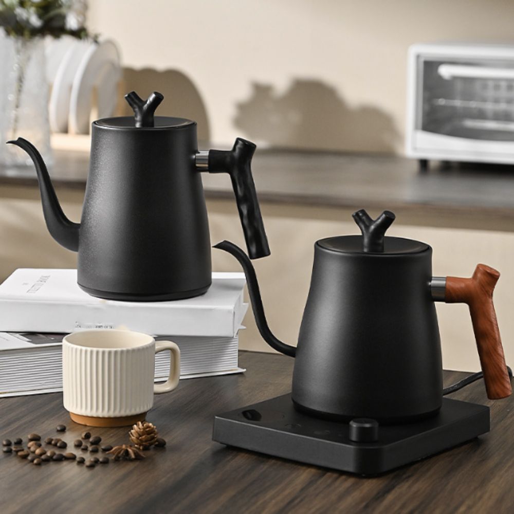 1000ML グースネック電気ケトル スマート温度制御 自動 - Electric Kettle Temperature Control のレビューと価格