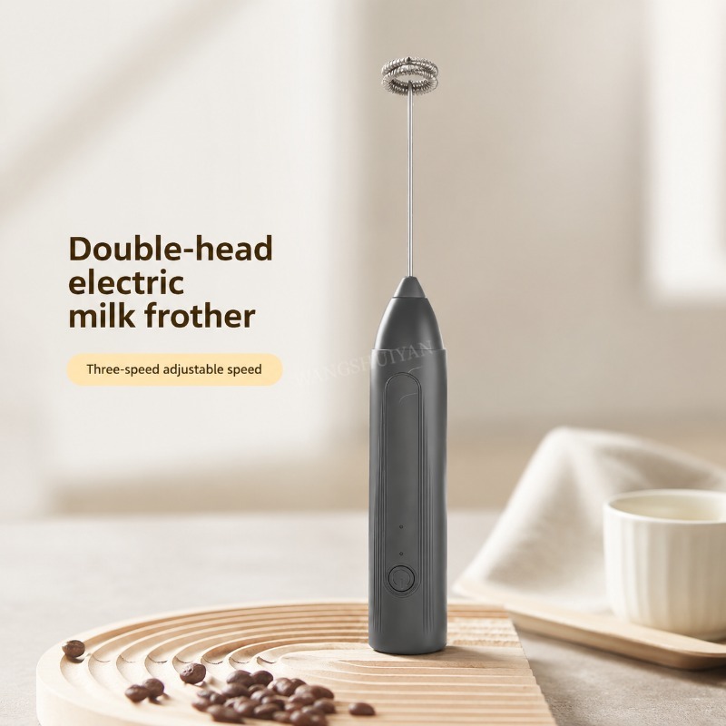 ミニミルク泡立て器 USB 充電式 3 スピードフォームメー - Electric Milk Frother Handheld のレビューと価格